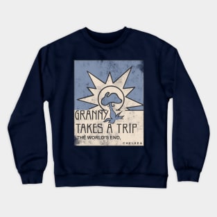 Granny Takes a Trip Brand Clothing Label Crewneck Sweatshirt